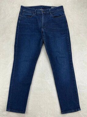 Bonobos Slim Fit Straight Leg Jeans‎ Mens 34x30 Blue Denim Stretch Everyday